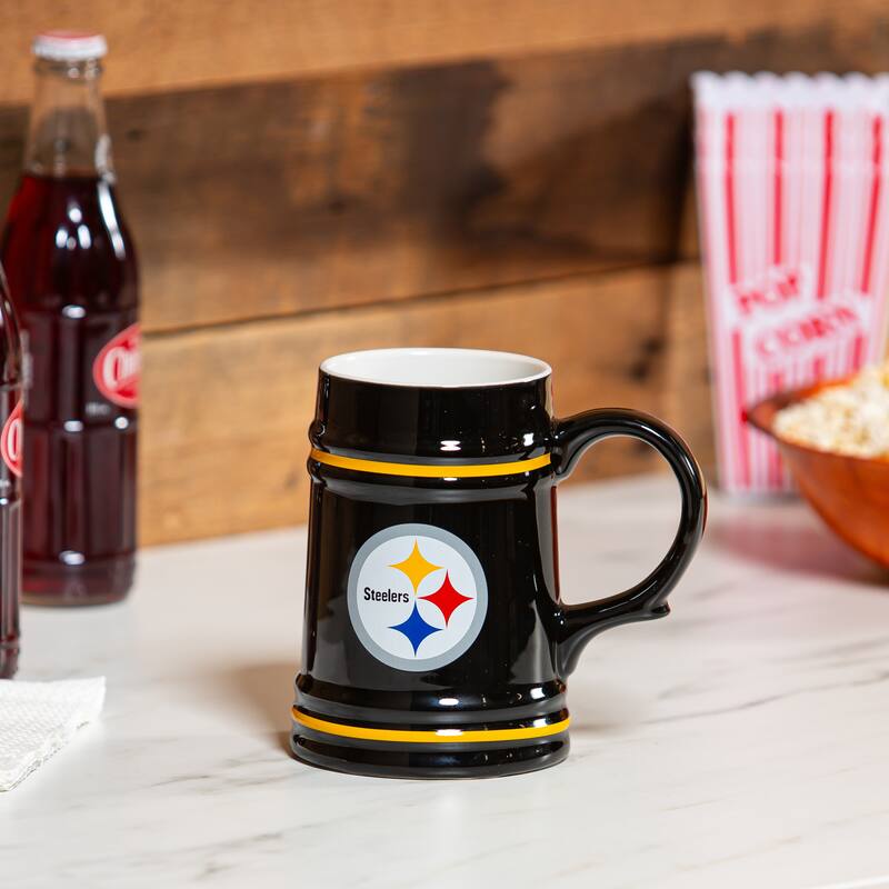 Pittsburgh Steelers 24 oz Ceramic Stein Mug