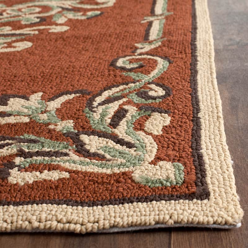 SAFAVIEH Handmade Easy Care Lidy Oriental Rug