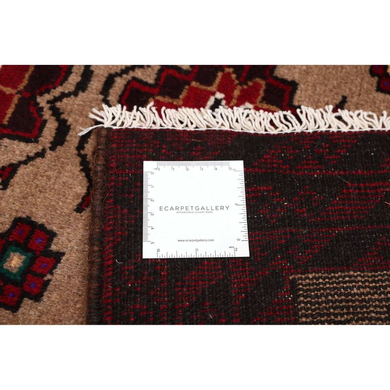 ECARPETGALLERY Hand-knotted Teimani Tan Wool Rug - 3'4 x 5'8