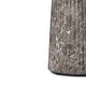 preview thumbnail 28 of 29, Studio London Faux Travertine Bistro Table Maddox Concrete Patio Table - 35.4"W x 35.4"D x 29.5"H