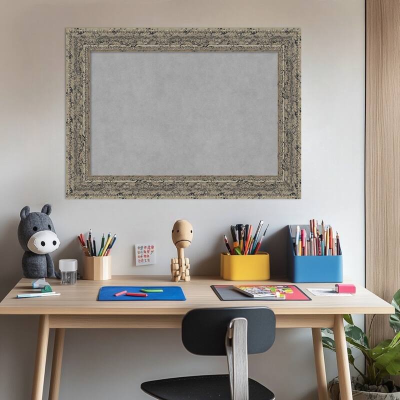 Amanti Art Attic Aged Black Framed