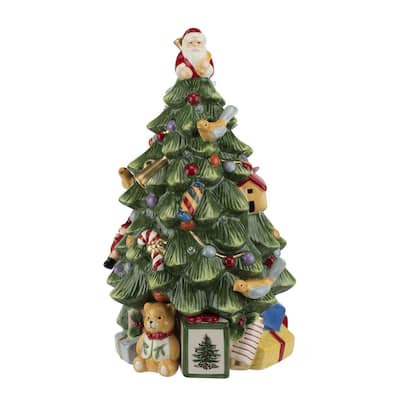 Spode Christmas 250th Anniversary Figural LED Tree 12 Inch - 12" inch