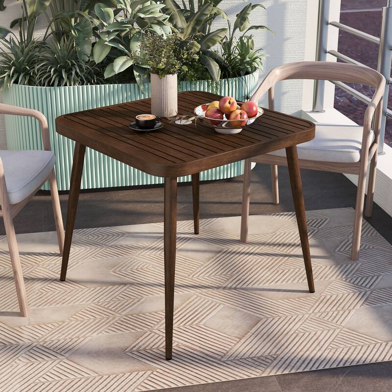 Darver Mid-Century 32-inch Patio Dining Table by Furniture of America