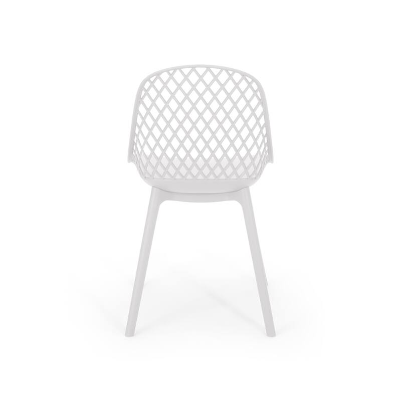 Lily Outdoor Modern Dining Outdoor Modern Dining Chair (Set of 2) by Christopher Knight Home - 18.00" W x 21.50" L x 33.20" H