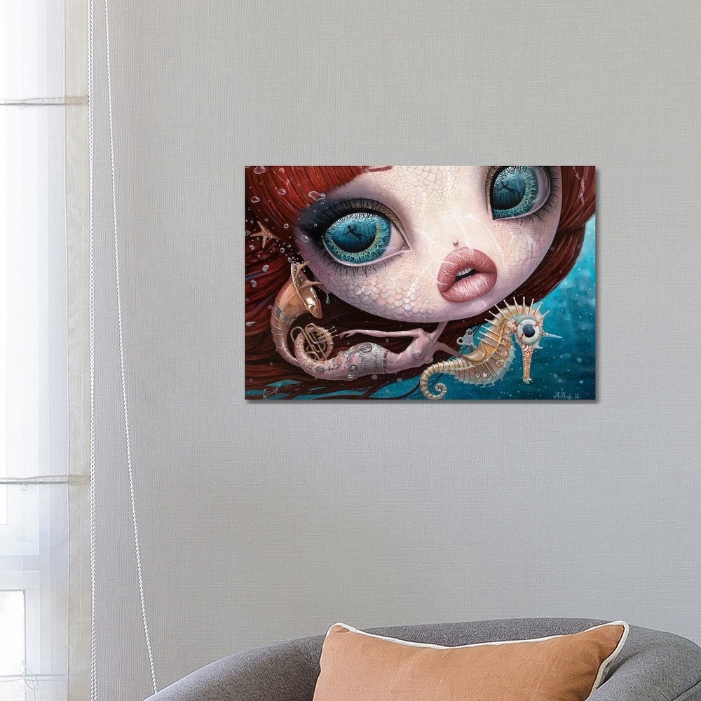 iCanvas "The Song Of The Sea" by Adrian Borda Canvas Print