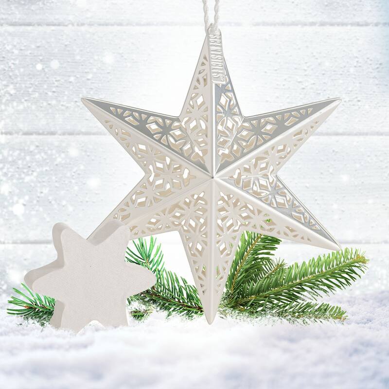 Scentsicles Decorative Ornament White Winter Fir with Refill - 4.25 in