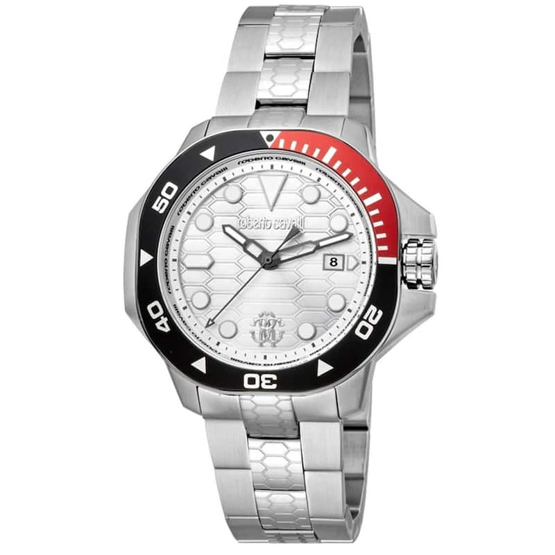 Roberto Cavalli Men's Classic Silver Dial Watch - RC5G044M0015 - 6 (36)