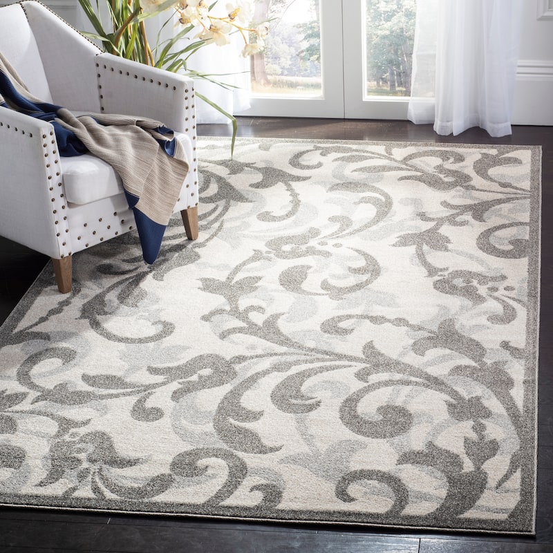 SAFAVIEH Amherst Mujesira Modern Rug - 4' x 6' - Ivory/Grey