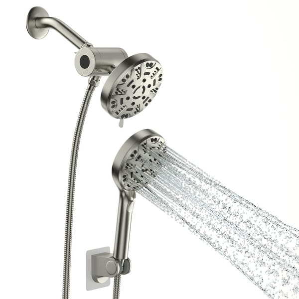 Lordear 8setting Rainfall Shower System Handheld Shower Combo with