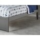 preview thumbnail 3 of 2, Madison Twin Platform Bed with Flat Panel Foot Board and 2 Urban Bed Drawers in Grey