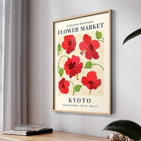 Vintage Floral Print CXXX -Framed Print - Bed Bath & Beyond - 40317548
