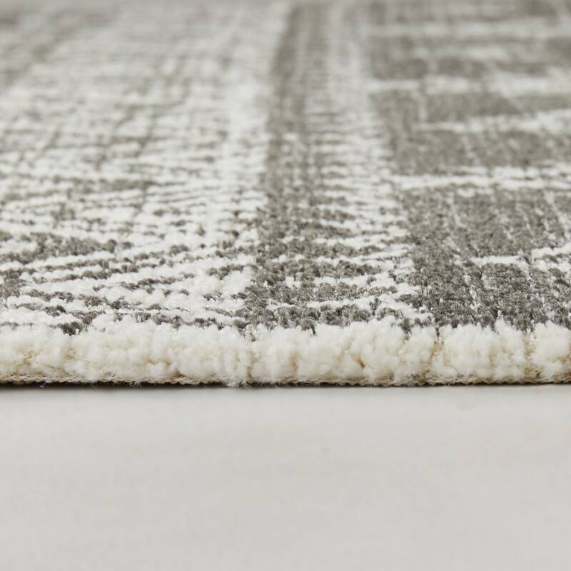 Ardennes Chevron Border Area Rug