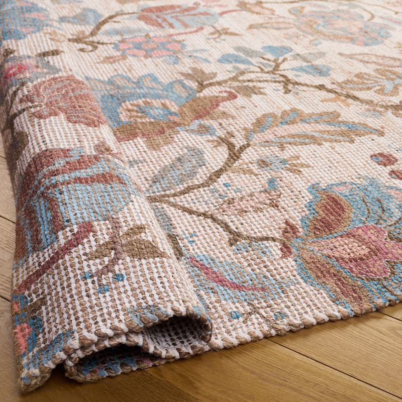 SAFAVIEH Handmade Saffron Gunhild Jute & Chenille Rug