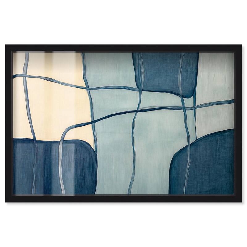 Convergence Shadowbox by Art Remedy - Black - 36" x 24"
