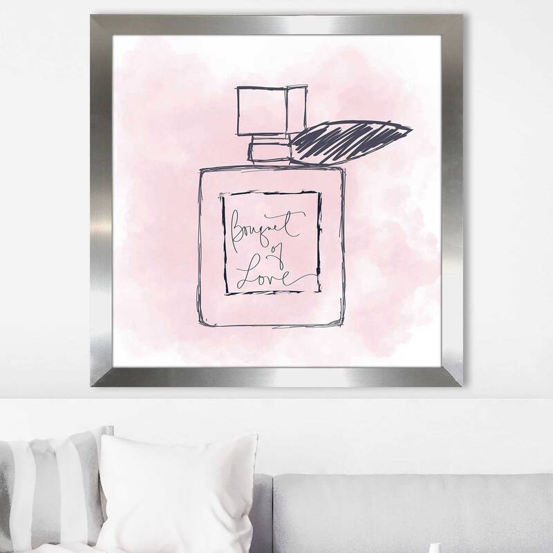 "French Perfume II (Square)" Print on Acrylic