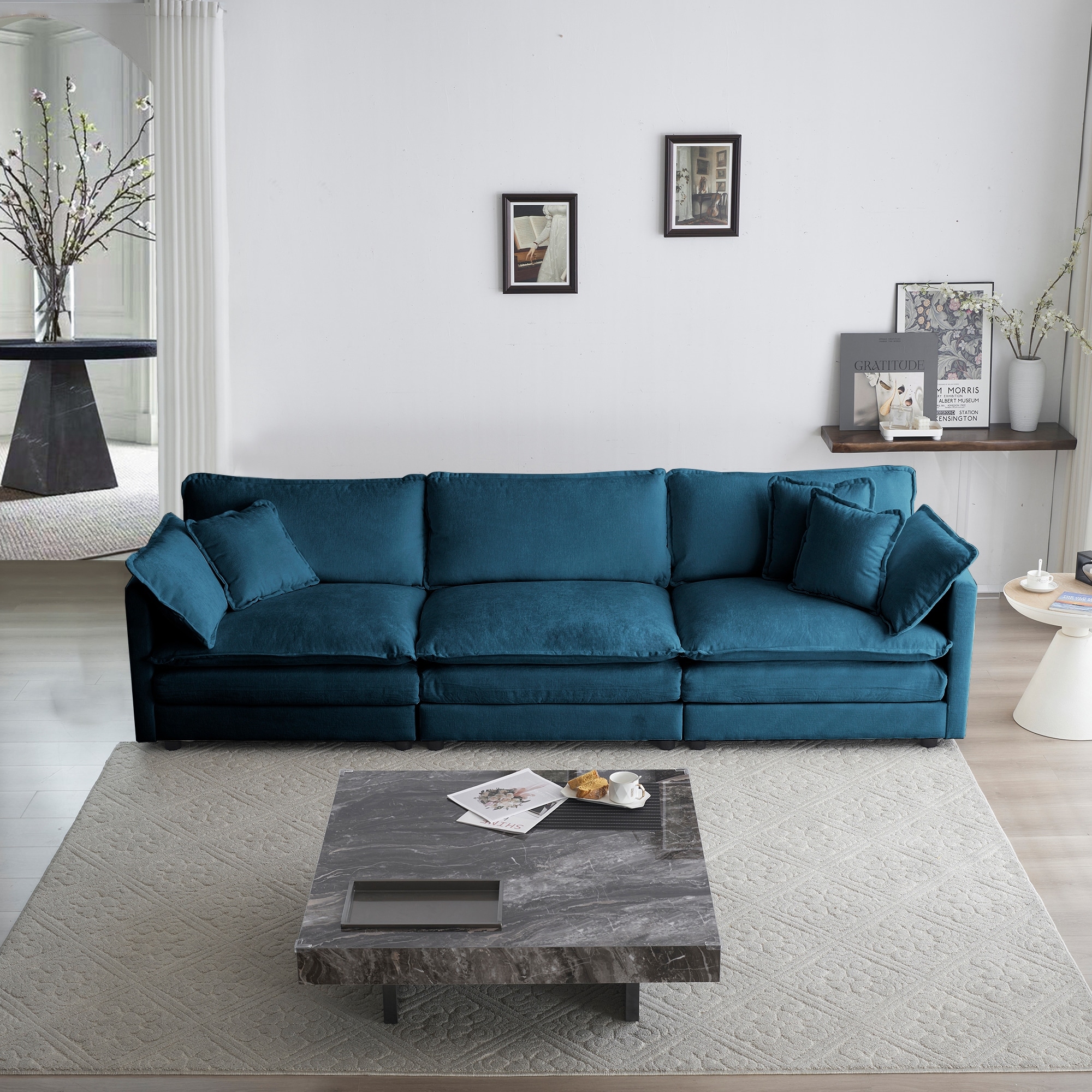 Deep 3 seater sofa shop