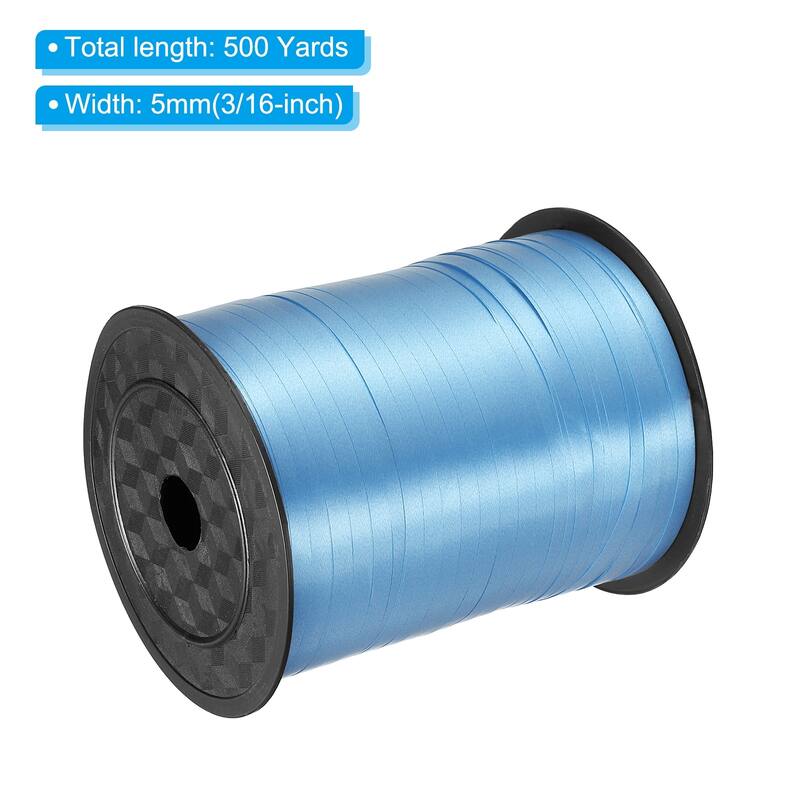 Curling Ribbon Crimped Balloon String Metallic 3/16" for Decoration