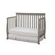 preview thumbnail 4 of 4, Emery 57" Wide Modern Convertible Crib Slat, Gray