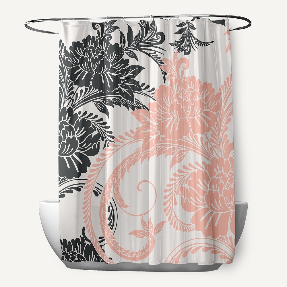 Pink Shower Curtains Bed Bath & Beyond