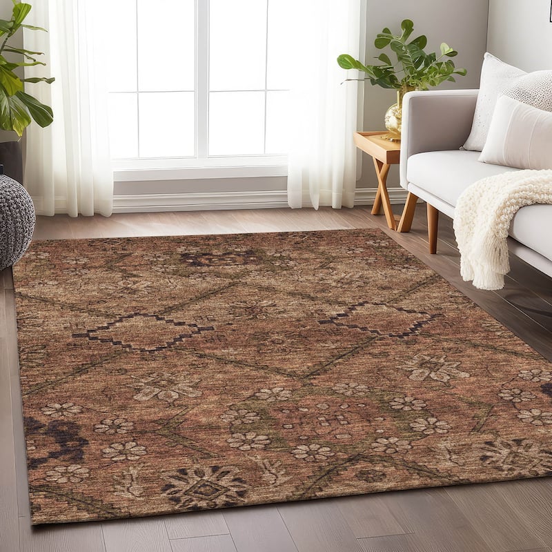 Premium Washable Super Soft Boho Moroccan Mayfield Rug