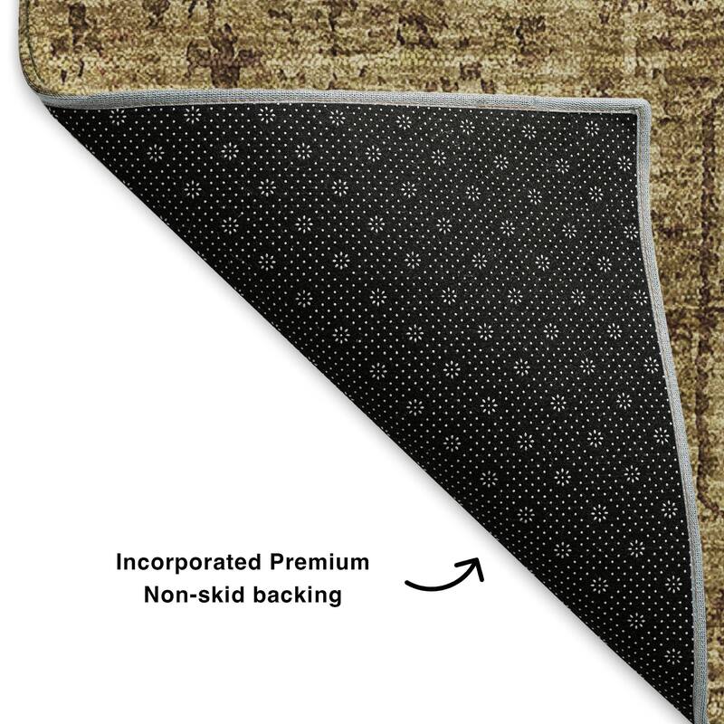 Premium Washable Super Soft Vintage Traditional Mayfield Rug