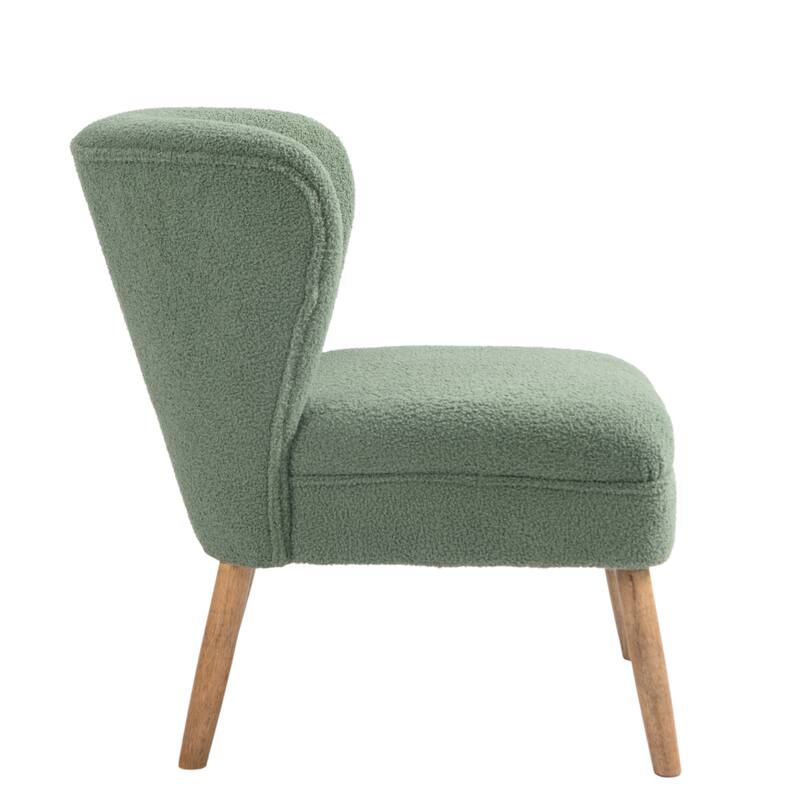 2 Set Modern Armless Accent Chair