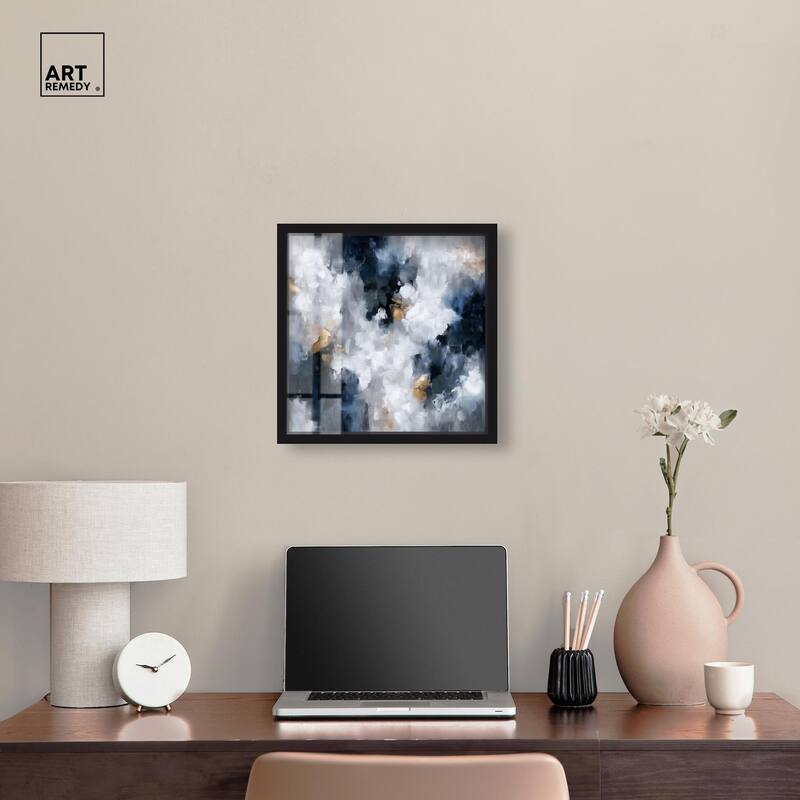Midnight and Ivory I Shadowbox by Art Remedy