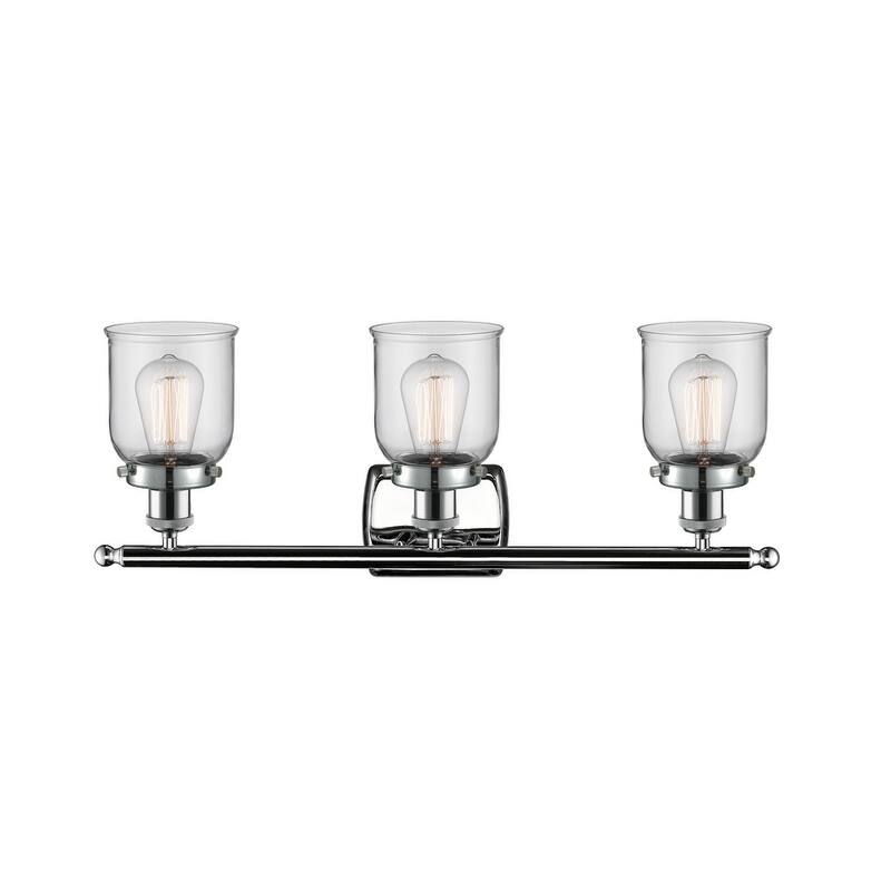 Innovations Lighting Small Bell 3 Light 26" Wide Vanity Light