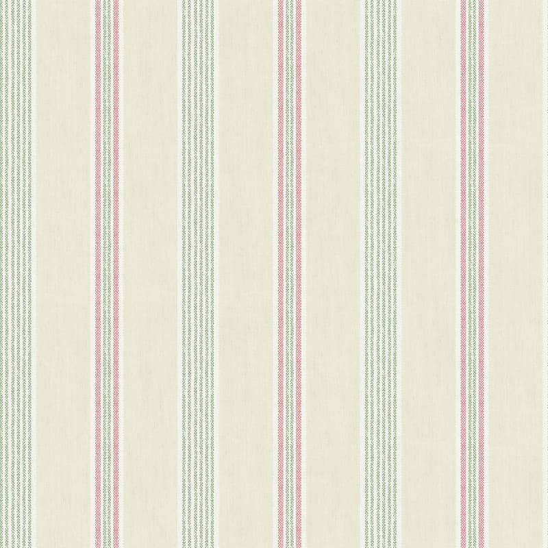 Galerie Wallcoverings Cottage Chic Multi Stripe ECODECO Material Matte Wallpaper Roll - 33 feet x 21 inches - Beige