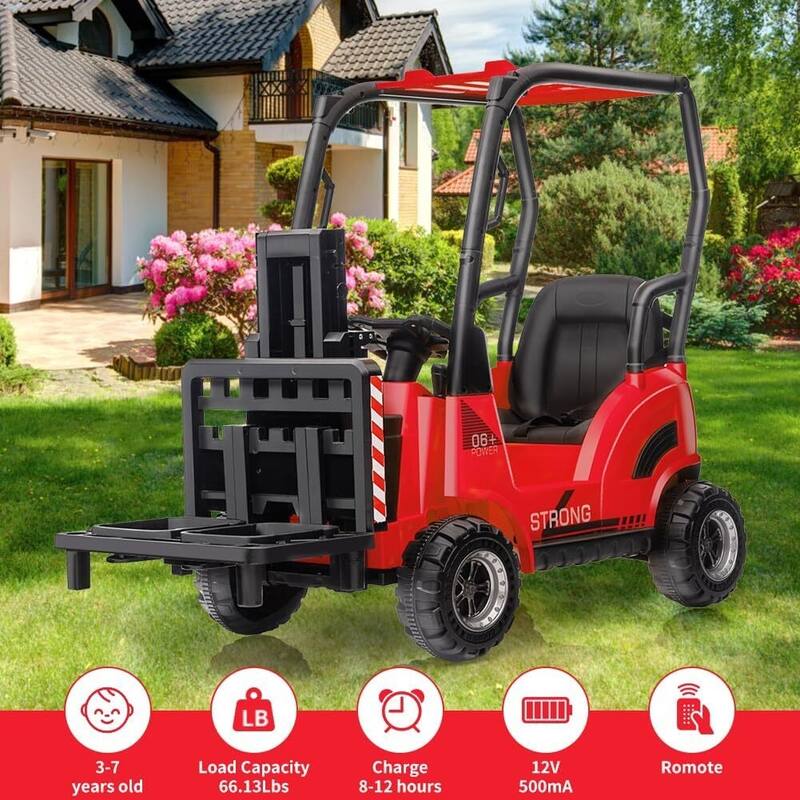 12V Electric Kids Ride On Forklift Truck with Remote Control