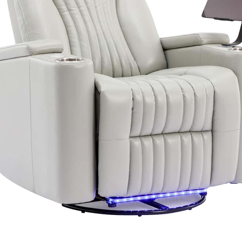 Multifunctional 270° Swivel Home Theater Power Recliner