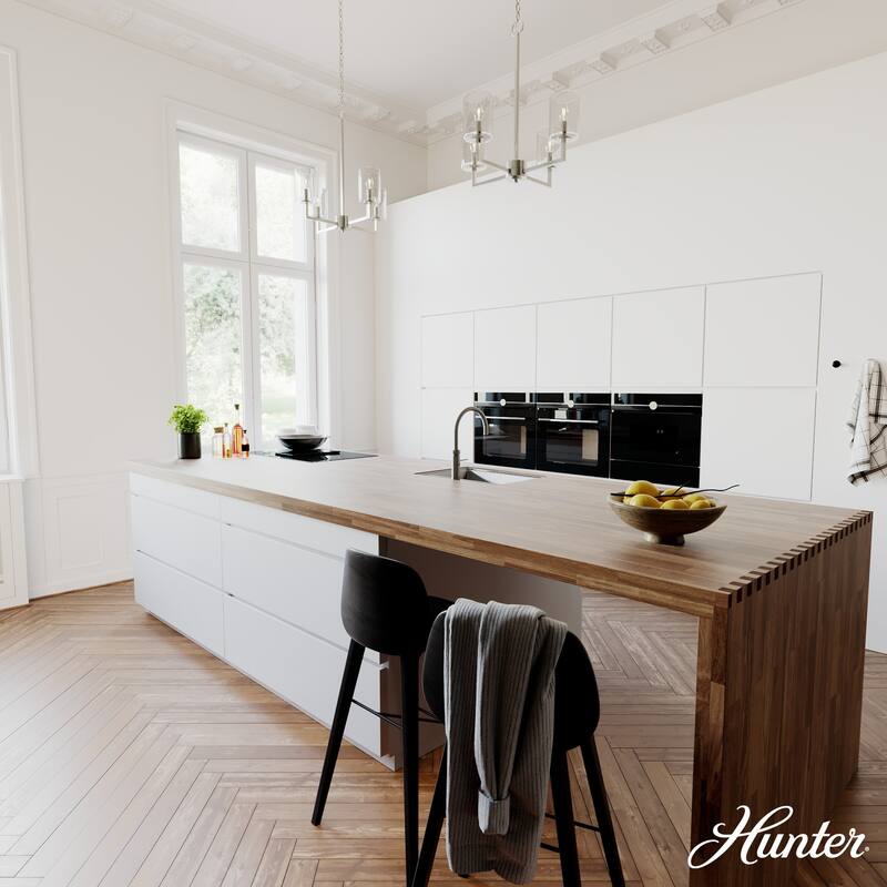 Hunter Kerrison Chandelier - Dining Room, Entry - Contemporary, Transitional, Industrial, Rustic
