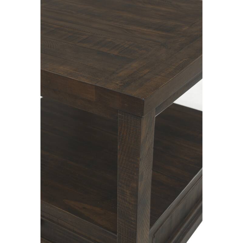Jasper 1-drawer Solid Wood End Table