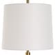 preview thumbnail 5 of 4, Uttermost Bledel Brass Buffet Lamp