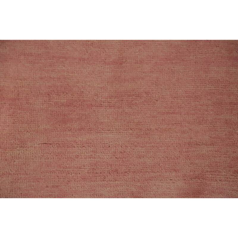 Vegetable Dye Modern Gabbeh Turkish Area Rug 9x12 - 12' 2'' X 9' 0''