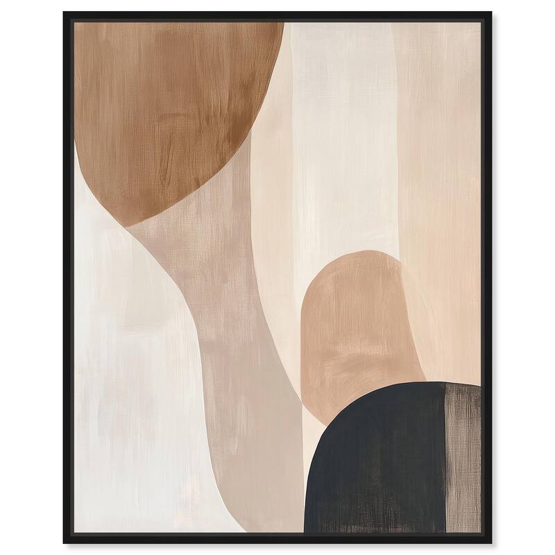 Faded Warmth I Canvas by Art Remedy - Black - 24" x 30"