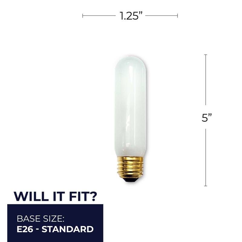 Bulbrite Multi Pack of Dimmable Frost Medium (E26) Incandescent Bulb