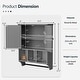 preview thumbnail 11 of 54, Futzca Bathroom Cabinet Wall Mounted, Storage Cabinet with Doors and Shelves