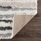preview thumbnail 23 of 67, Hauteloom Lux Shag Collection Moroccan Farmhouse Shaggy High Plush Pile Area Rug