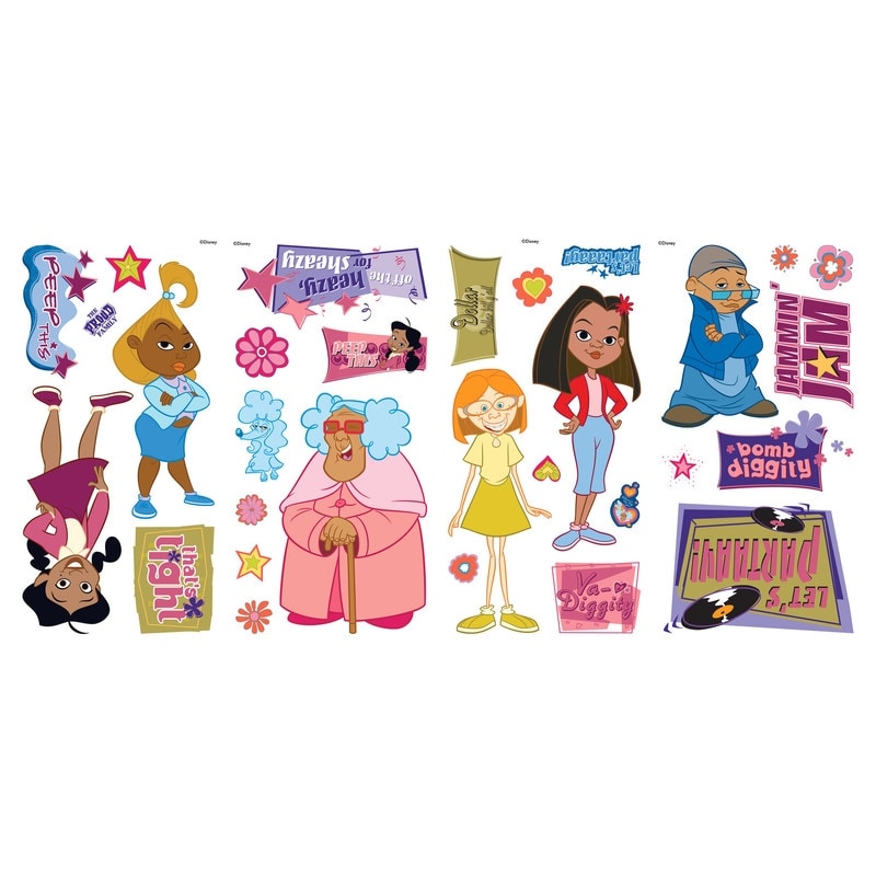 The Proud Family Peel And Stick Wall Decals by RoomMates