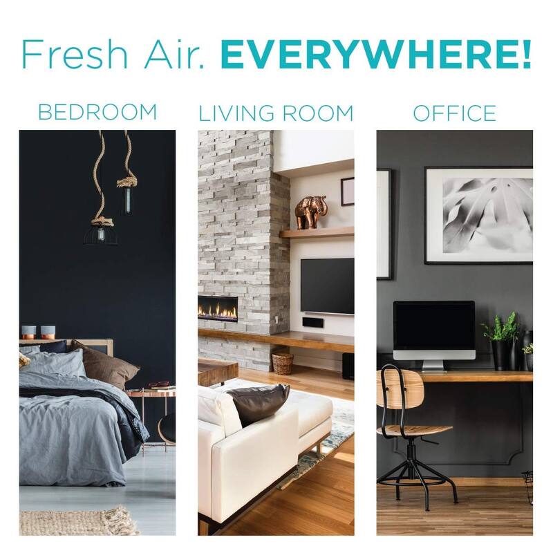Tabletop Air Purifier with HEPA filter