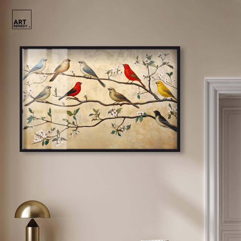 Arboreal Aria II Shadowbox by Art Remedy