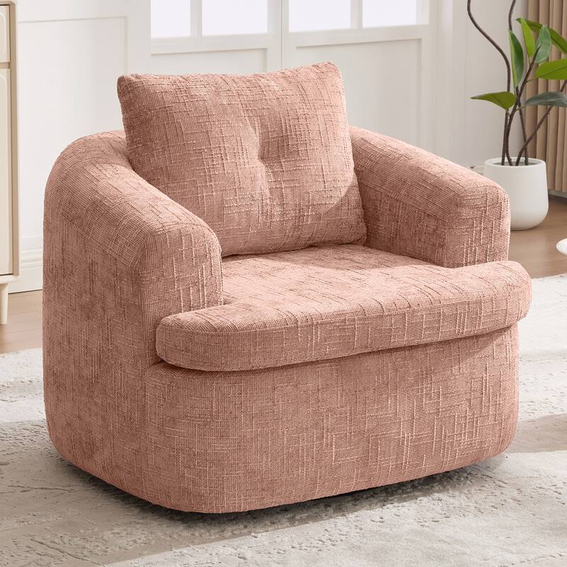 360° Swivel Sofa Chair Accent Barrel Chair for Living Room
