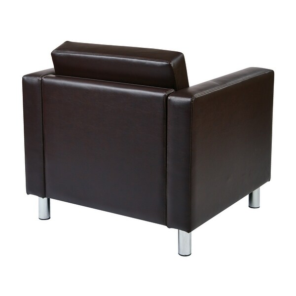 【PACIFIC FURNITURE】STANDARD C ARM CHAIR Pacific Arm Chair with Chrome Finish Legs - NextGen