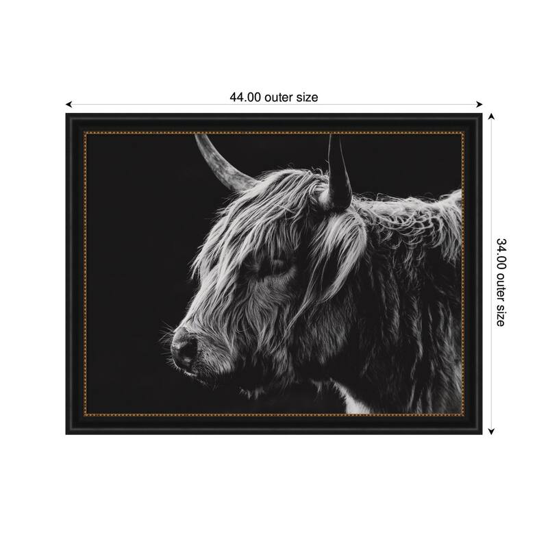 Kate and Laurel Scottish Highland by Crystal Lynn Collins Framed Wall Art Print