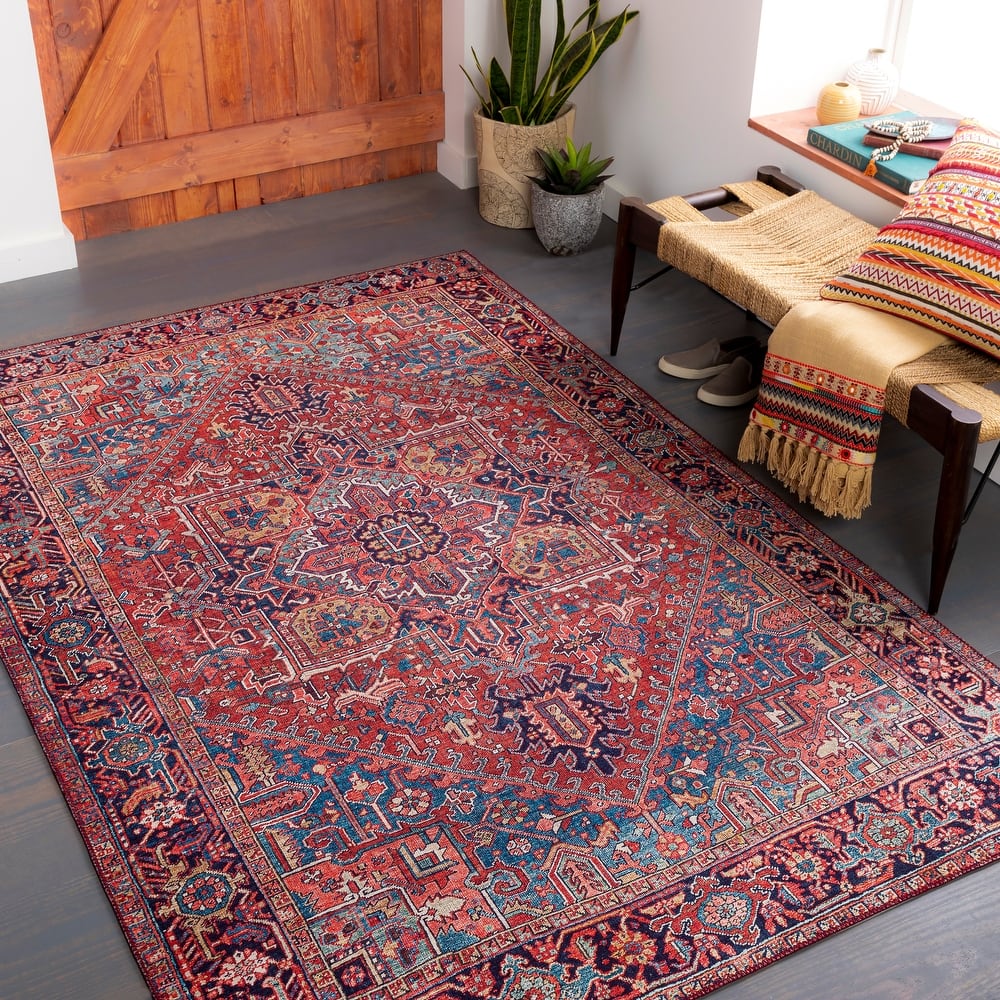 Livabliss Ferran Vintage Persian Printed Area Rug