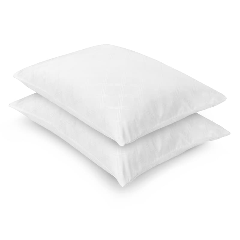 Vibe Embossed Gel-Infused Memory Foam Cluster Pillow