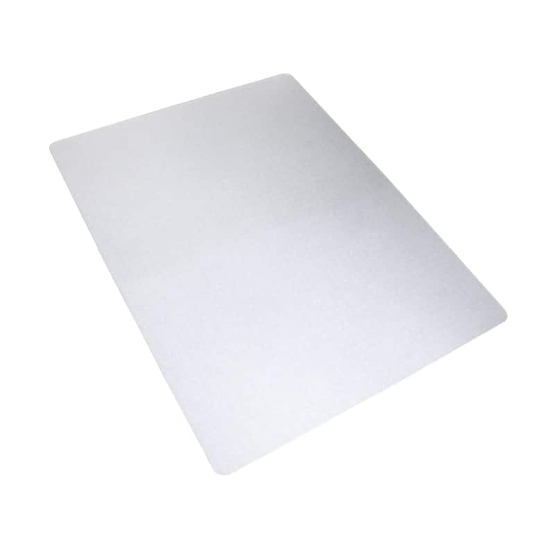 Cleartex® Polypropylene Rectangular Foldable Chair Mat for Carpets - 36" x 48"