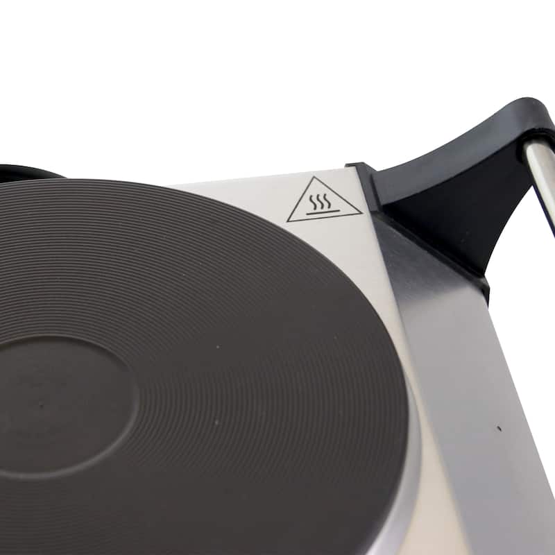Electric Countertop Portable Stainless Steel Single Plate Burner
