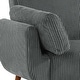 preview thumbnail 26 of 24, 73.5 Inch Futon Sofa Bed Convertible Upholstered Couch Sleeper